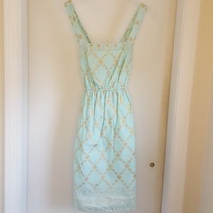 Turquoise Summer Dress